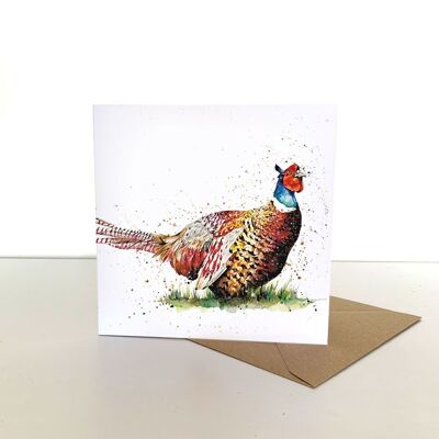Pheasant Greeting Card
