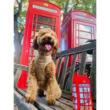 WufWuf Telepaw, jouet en peluche pour chien avec cabine téléphonique rouge de Londres 4