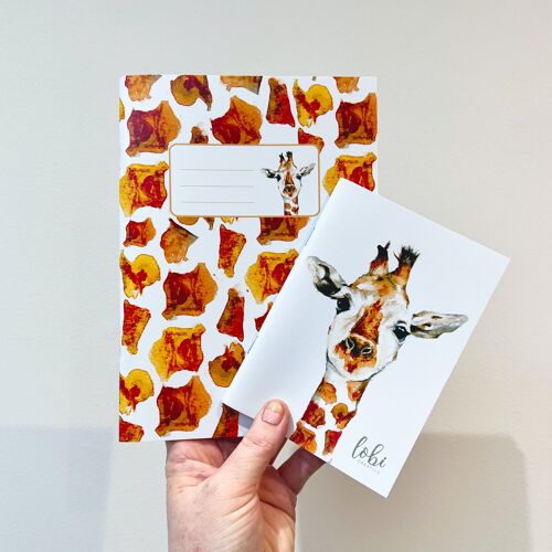 Giraffe Notebook Set