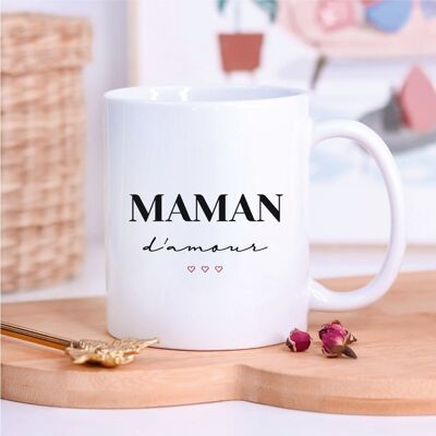 Mug blanc "Maman d'amour"