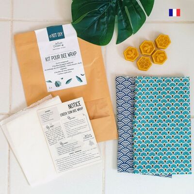 DIY I make my Bee Wrap - reusable packaging / zero waste / beeswax / ecological - Do it yourself