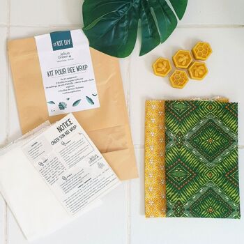 DIY Je fabrique mon Bee Wrap - emballage réutilisables / zéro déchet / cire d'abeille / écologique - Do it yourself 1
