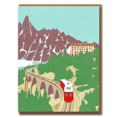 Sukie Mountain Rail Card - BJ1