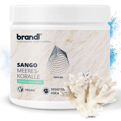 Brandl® Capsules de corail marin de Sango | Calcium Magnésium Ratio 2:1 | Testé en laboratoire indépendamment