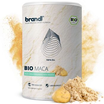 brandl® Maca en poudre bio du Pérou (poudre de maca) | Poudre de Macca Premium issue de la racine de Maca 1