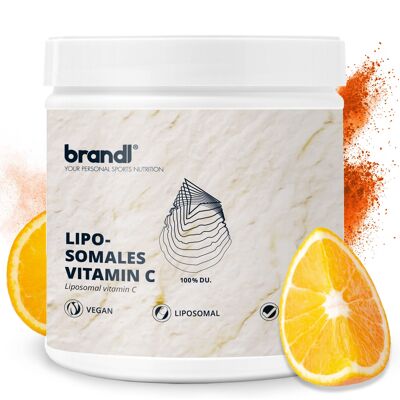 brandl® vitamina C liposomal alta dosis vegana | Cápsulas de Vit C (ácido ascórbico) probadas externamente en laboratorio