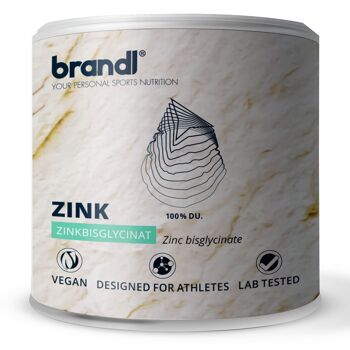 brandl® - Gélules de zinc hautement dosées en bisglycinate de zinc | Qualité supérieure testée indépendamment en laboratoire 6