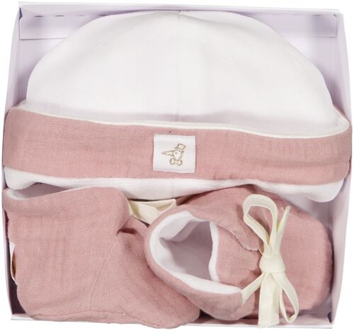 COFFRET MATERNITÉ VIEUX ROSE