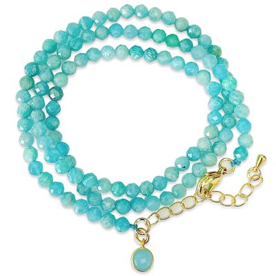 Amazonite Harmony Necklace (can also be worn as a wrap bracelet!)