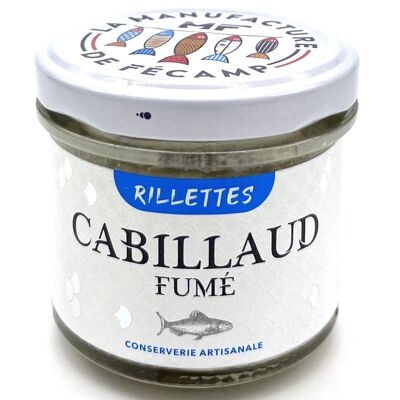 Rillettes mit geräuchertem Kabeljau