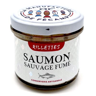 Rillettes de salmón salvaje ahumado