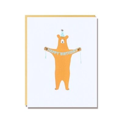 EP Happy Birthday Bear Card - II6