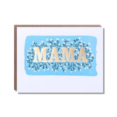 EP Floral Foil Mama Card - IO6