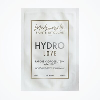 HYDRO-LOVE Parches para ojos de hidrogel con infusión de hierbas con Rooibos