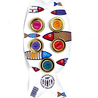 Coffret mignonette Mix poisson fumé