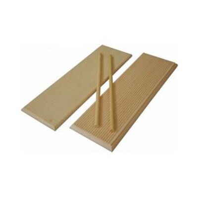 Wonderful Rigagnocchi Solid beech wood chopping board cm.37 X 12