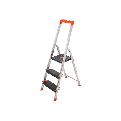 Ladder met 3 treden 42 x 56 x 122 cm (L x B x H)