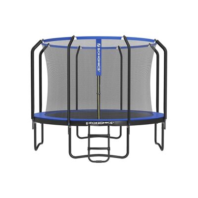 Trampoline 305 cm donkerblauw 305 x 76 cm (Ø x H)