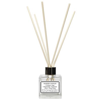 HC-F04 - Verbena, Sage, Chamomile, Rose, Ylang Ylang & Jasmine - Perfume Reed Diffuser