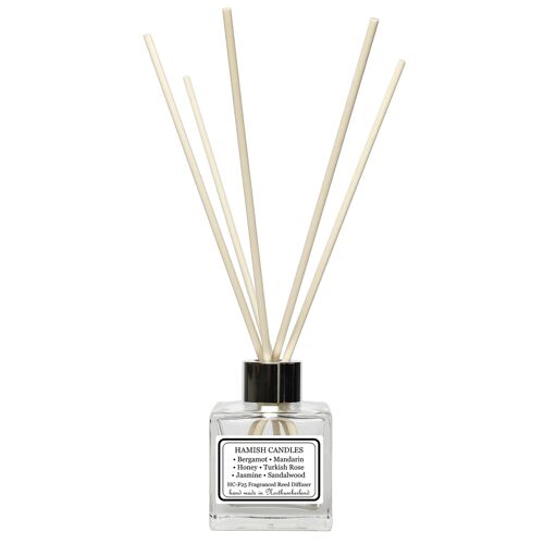 HC-F25 - Bergamot, Mandarin, Honey, Turkish Rose & Jasmine - Perfume Reed Diffuser