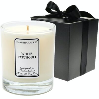 Weißes Patschuli - 20cl Kerze