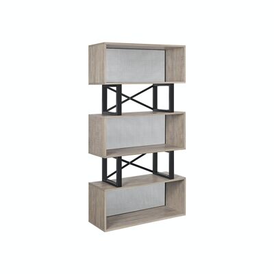 Moderne boekenkast met opbergruimte 80 x 30 x 149 cm (L x B x H)