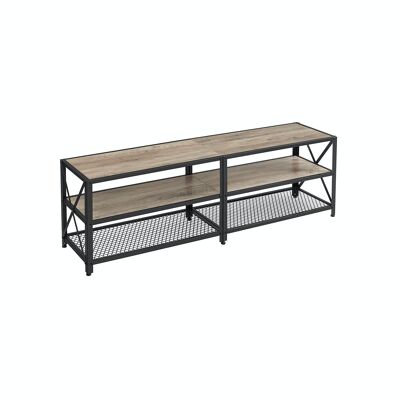 Tv-tafel met planken 160 x 39,2 x 50 cm (L x B x H)