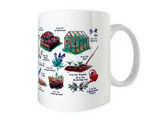 The Gardener's Alphabet Mug