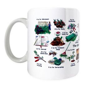 Tasse Alphabet du jardinier 3