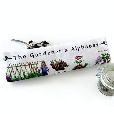 The Gardener's Alphabet Tea Towel