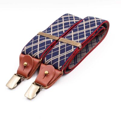 Retro Rhombus Suspenders