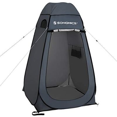 Pop-up tent donkergrijs 120 x 120 x 190 cm (L x B x H)