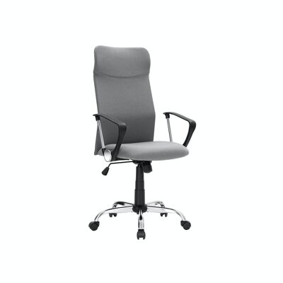 Ergonomische bureaustoel grijs 49 x 44 cm (L x B)