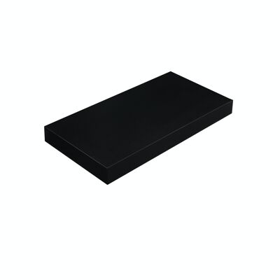 Wandplank voor boeken zwart 40 x 20 x 3,8 cm (L x B x H)