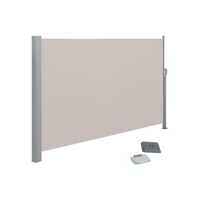 Zijluifel 180 x 350 cm taupe 180 x 350 cm (H x L)