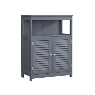 Mueble de baño 30 x 60 x 80 cm gris