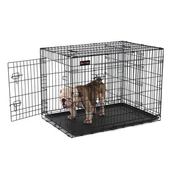 Cage pour chien 107 x 70 x 77,5 cm avec portes 4
