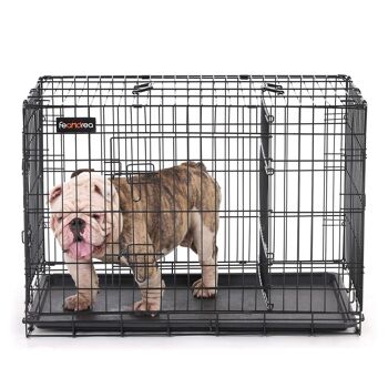 Cage pour chien 92,5 x 57,5 x 64 cm avec portes 4