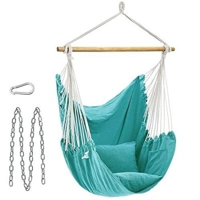 Hanging chairs for indoors and outdoors