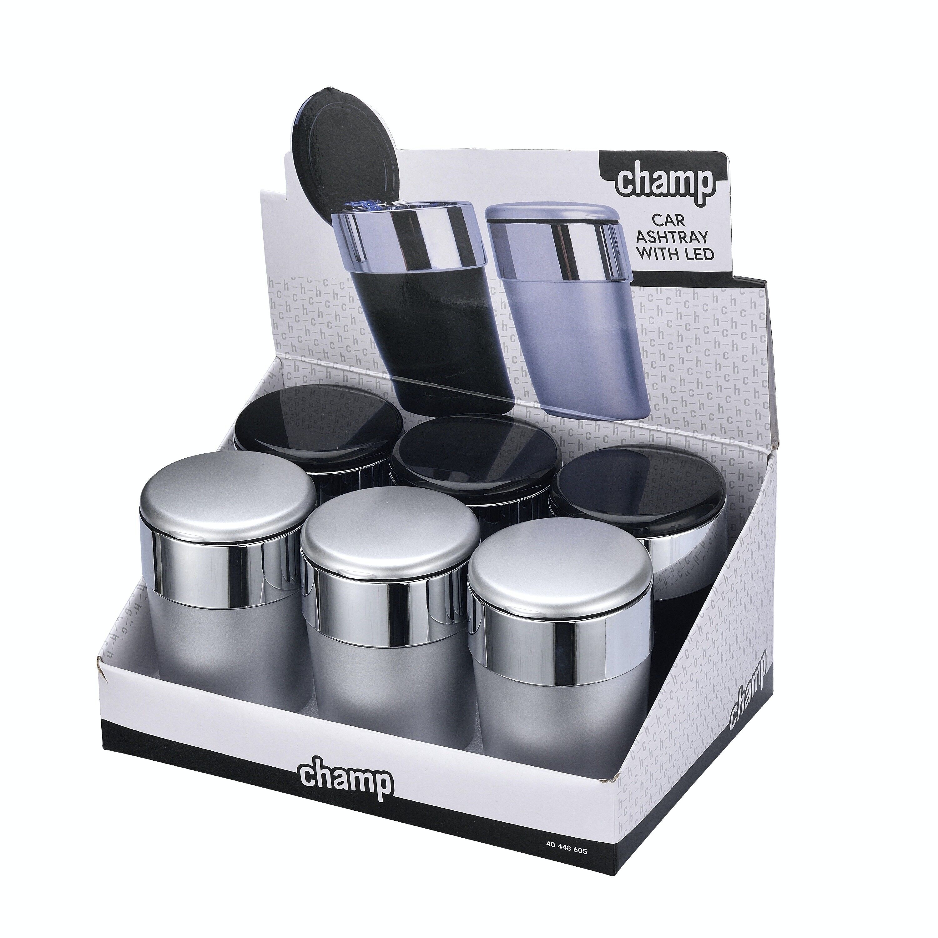 cenicero de coche con LED