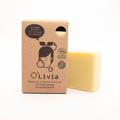 O'Livia, savon solide à l'huile d'olive