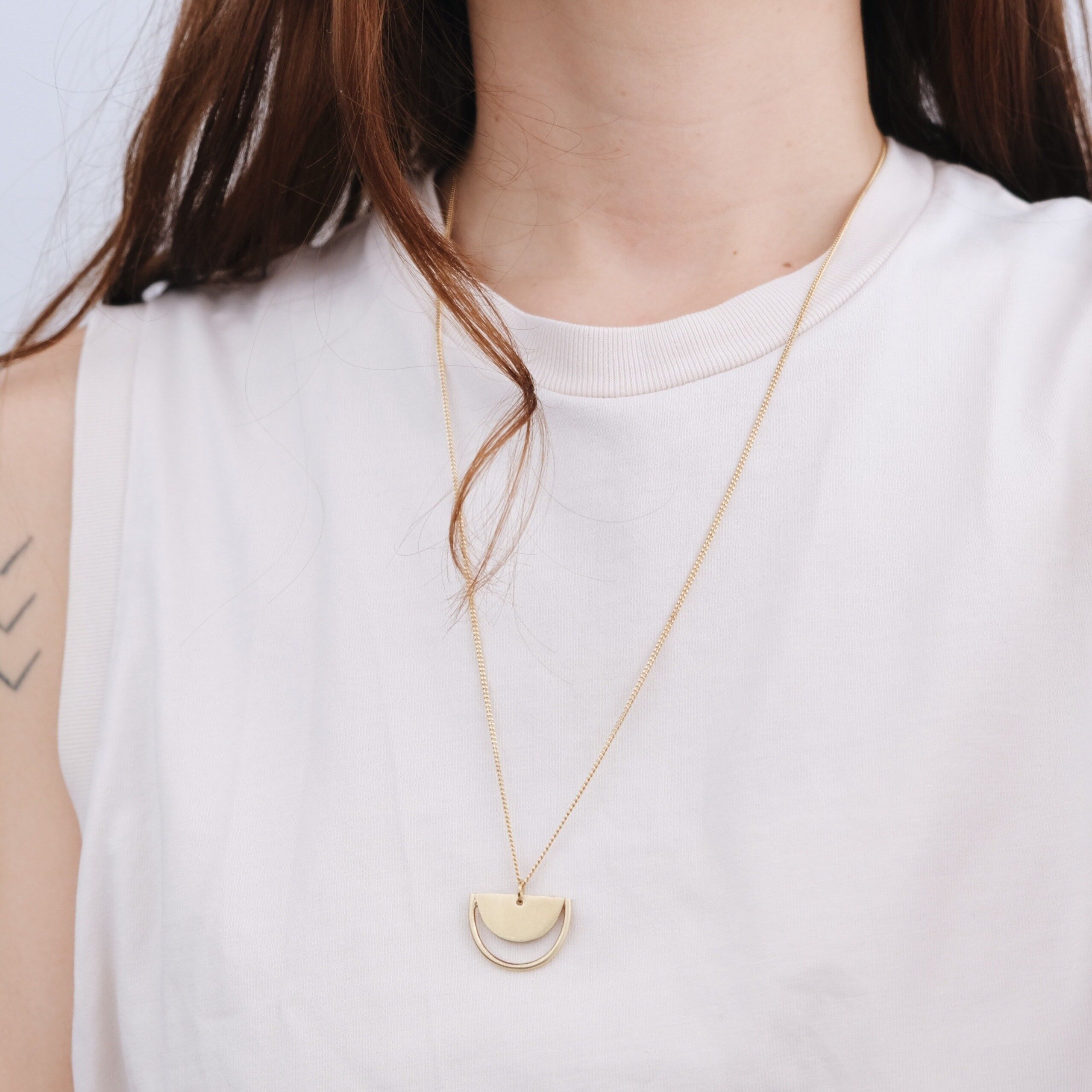 Sustainable 2024 gold necklace