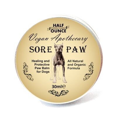 Sore Paw Balm, Natural Balm to Protect, Soothe and Repair Dog and Cat paws