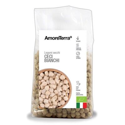 DRIED WHITE CHICKPEAS - ITALIAN ORGANIC