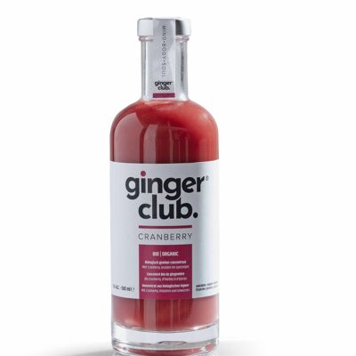 gingerclub cranberry 500ml