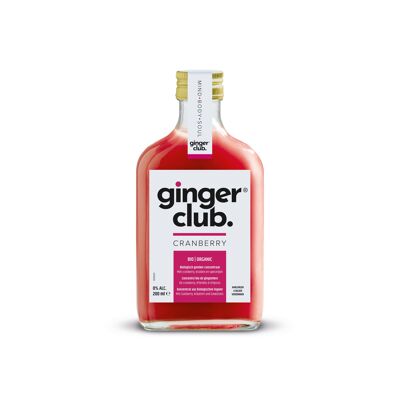 gingerclub cranberry 200ml