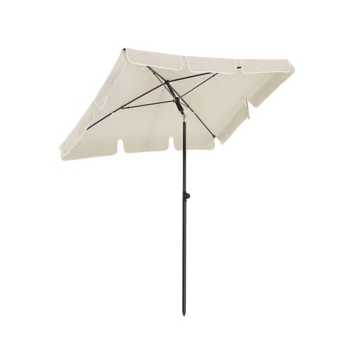 Parasol 200 x 125 cm beige