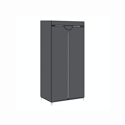 Armoire pliante avec tringle à vêtements