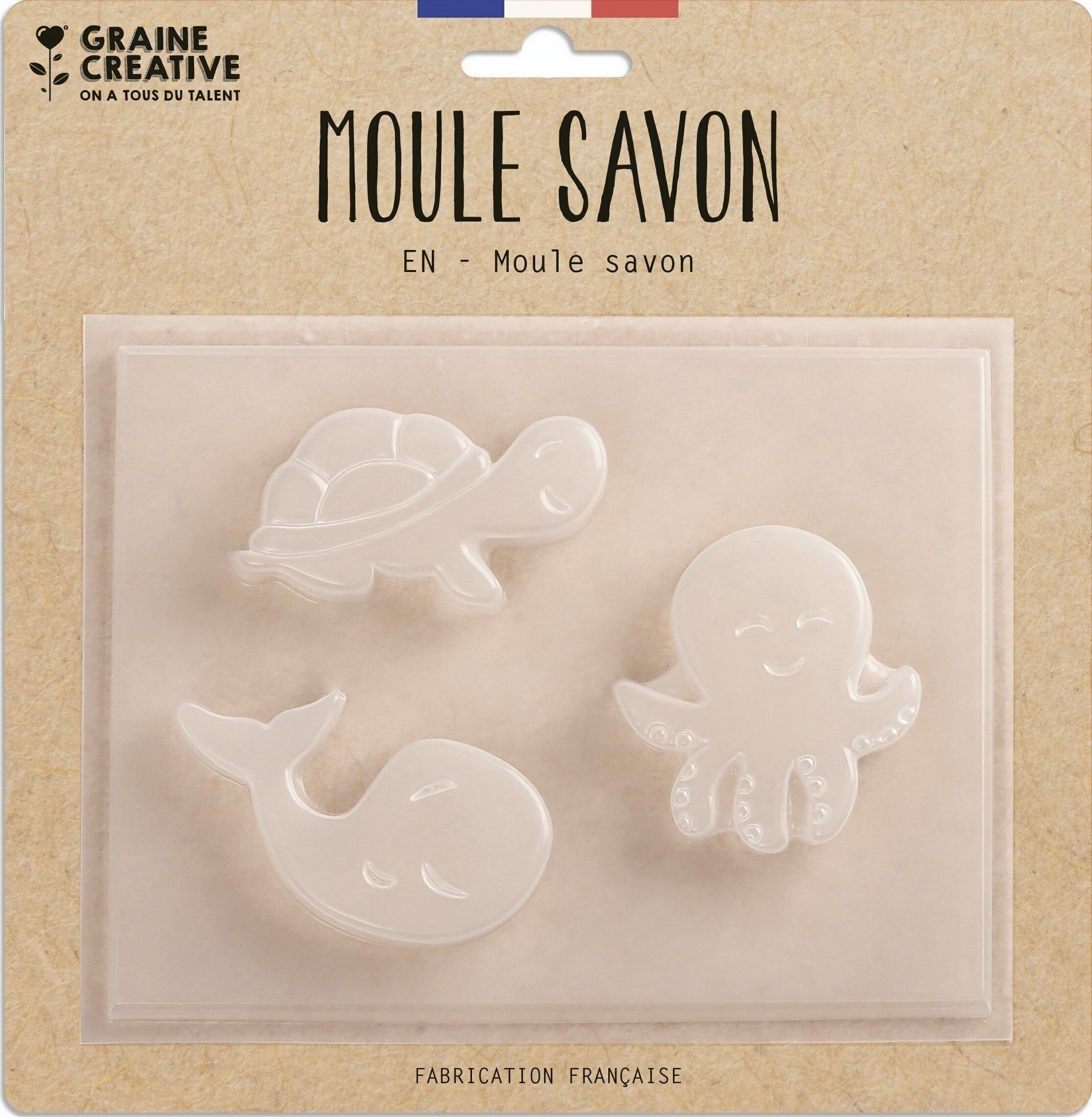 MOULE THERMO SAVONS ANIMAUX AQUATIQUES