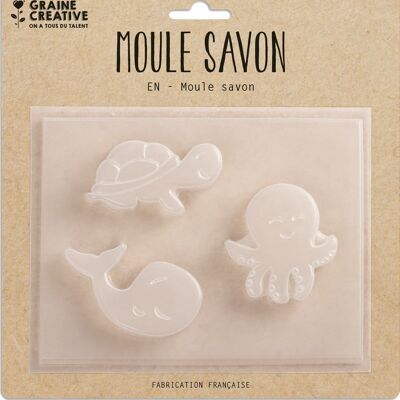 MOULE THERMO SAVONS ANIMAUX AQUATIQUES